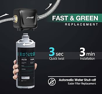 Frizzlife FK99 Under Sink Water Filter System, NSF/ANSI